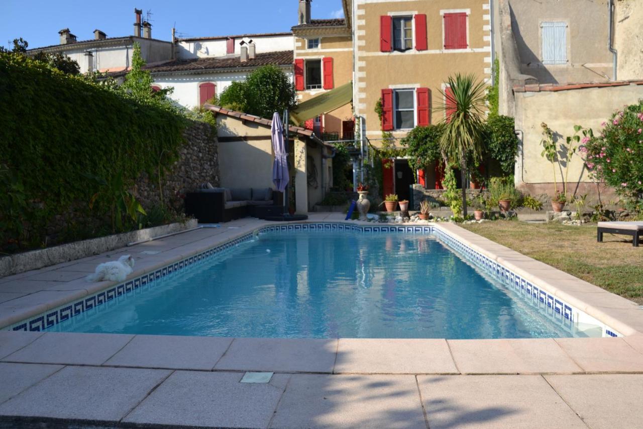 St Jean Du Gard : Spacious Apartment With Use Of Pool Saint-Jean-du-Gard Exterior foto